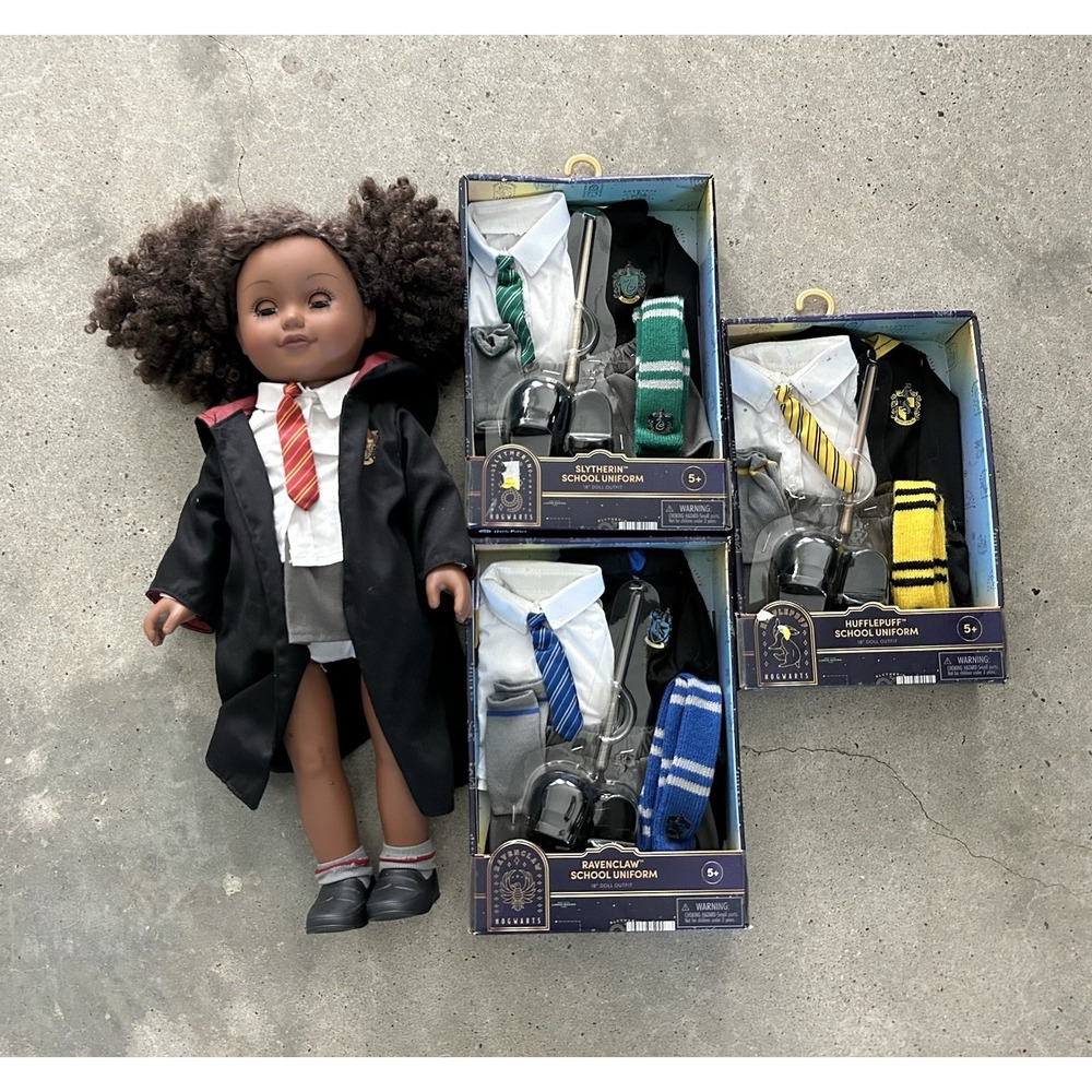 NIB Box Harry Potter School Uniforms 18" Doll Lot